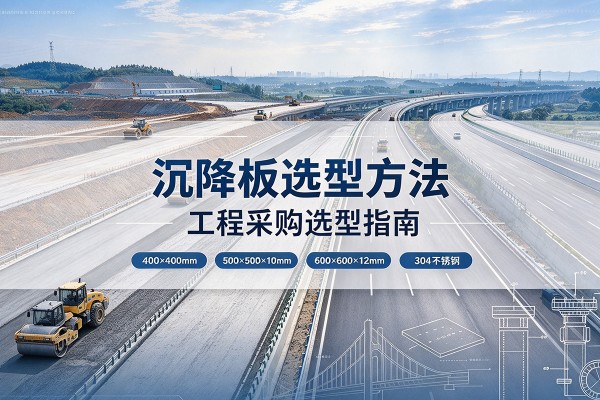 曲周沉降板选择方法