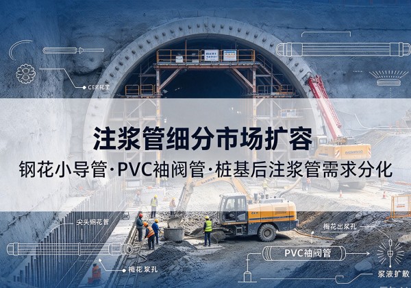 曲周注浆管细分市场扩容，隧道钢花小导管、PVC 袖阀管、桩基后注浆管需求分化