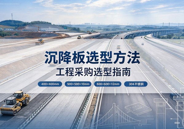 曲周沉降板选择方法